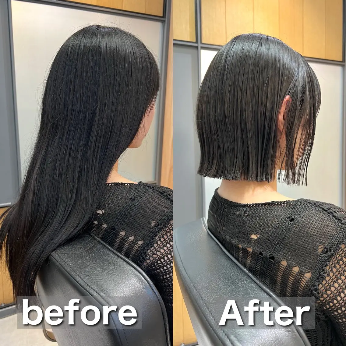 ショート 髪質改善 縮毛矯正 神戸ボブ✂️ ioe三宮/田 伸佳のヘアスタイル