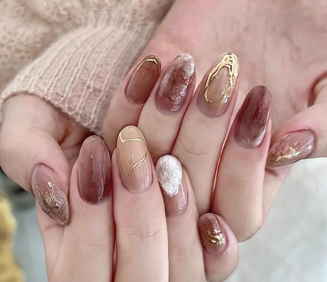 ネイル ハンドネイル 🎀 NaNa_nailのネイルデザイン
