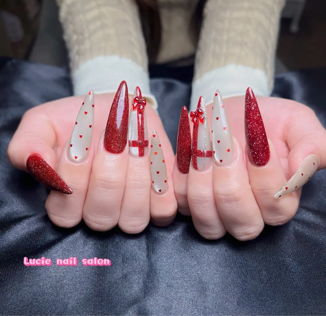 ✨初回ソフトジェルオフ無料🎀HAND持ち込み-6本までデザイン🌸の写真
