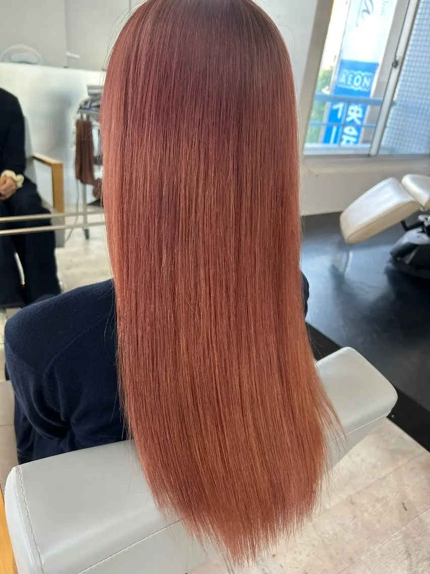 ロング ヘアカラー トリートメント 梶田 伸篤のヘアスタイル