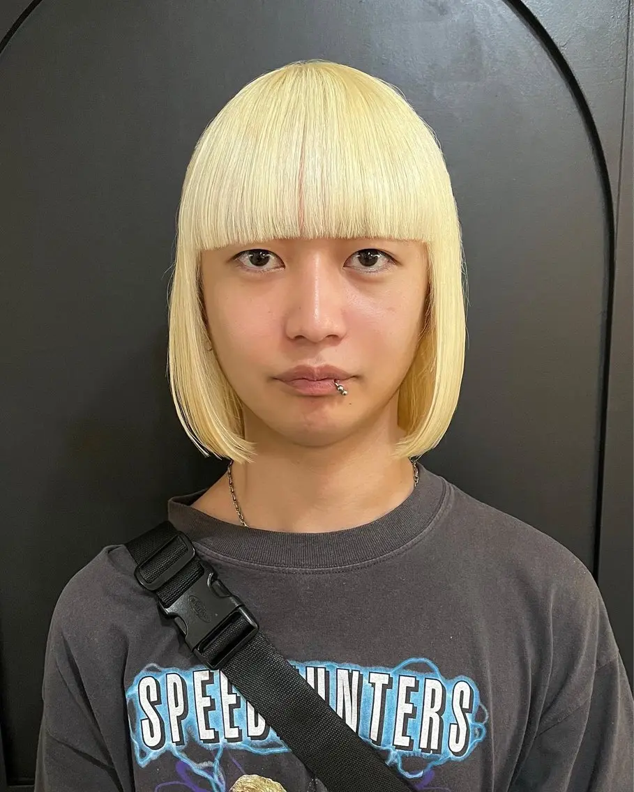 ショート ボブ ヘアカラー 6/5まで目黒店 カラー🎀ミカゼのヘアスタイル