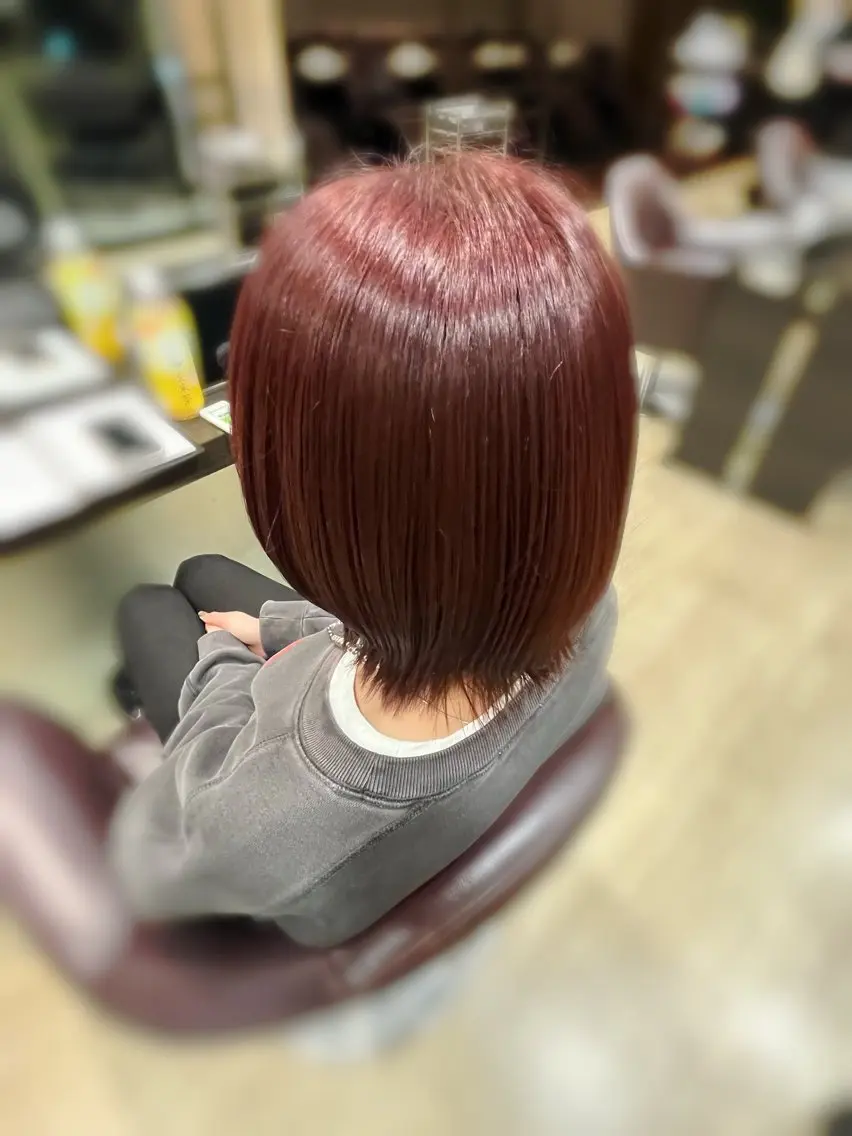 ダブルカラー/シャンプードライ込🌸※モデル様価格の写真