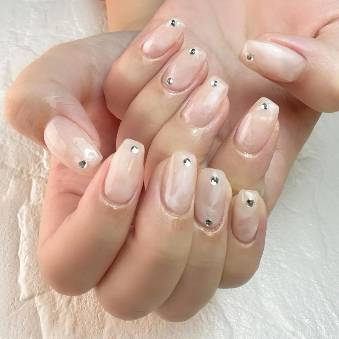 ネイル ニュアンスネイル ハンドネイル ameria meguのネイルデザイン