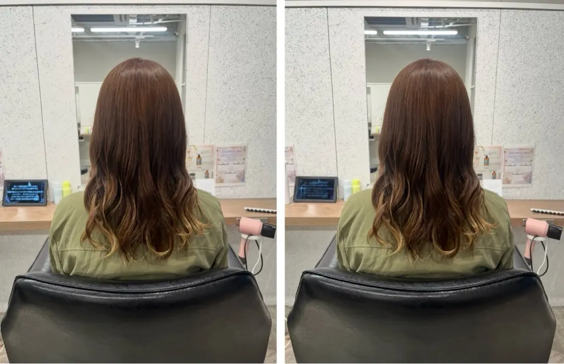 ロング カラー ヘアアレンジ 🍓艶髪/艶カラー しんたに🌈のヘアスタイル