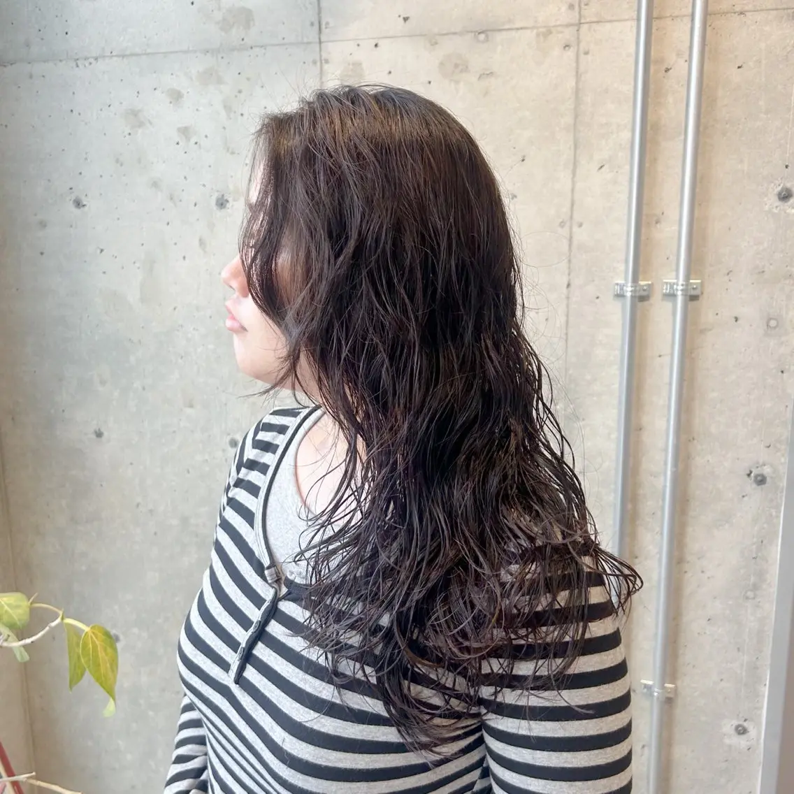 ロング パーマ 🤡暖色レイヤー 🤡みさきのヘアスタイル