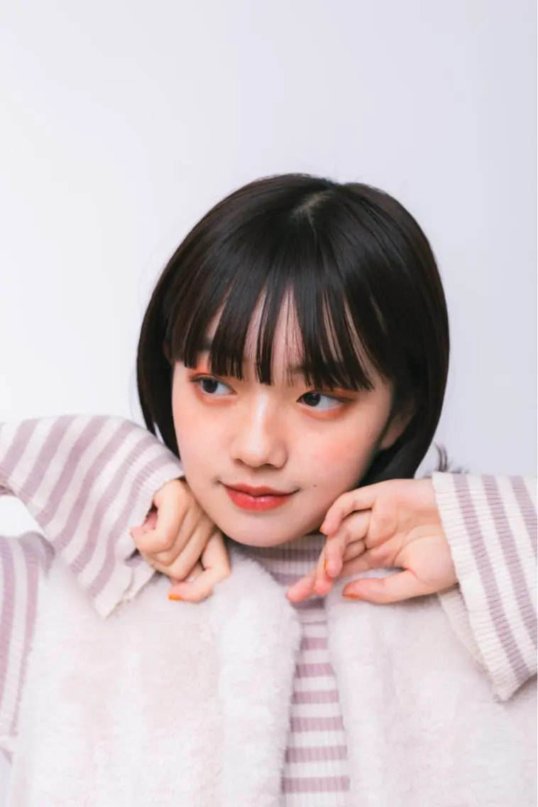 ミディアム 佐藤 かののヘアスタイル