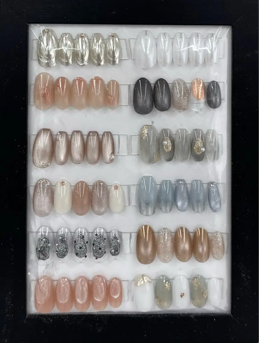 ネイル ニュアンスネイル ハンドネイル la.mignon Aiのネイルデザイン