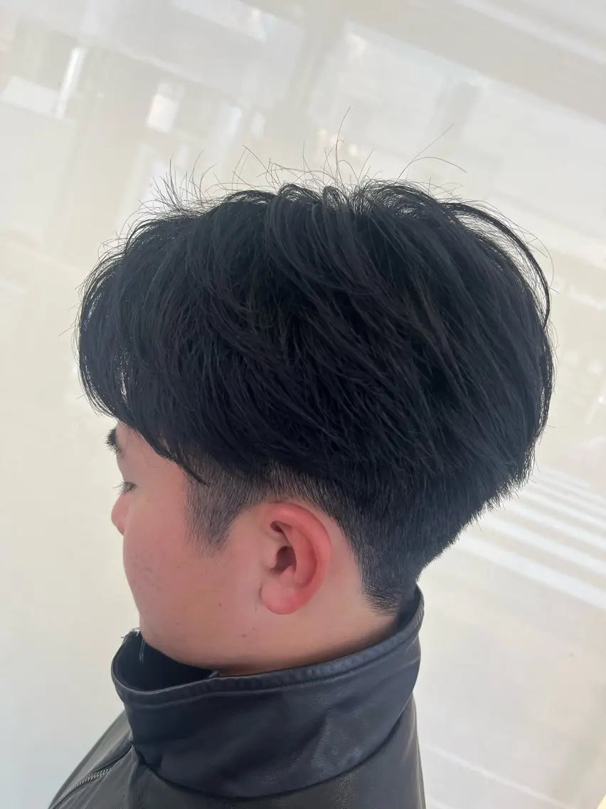 パーマ メンズ カット 縮毛矯正 SENA 再現性 パーマと縮毛矯正のヘアスタイル