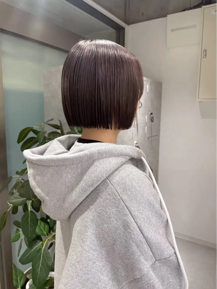 【人気No.2🍓】ワンカラー+髪質改善トリートメントの写真