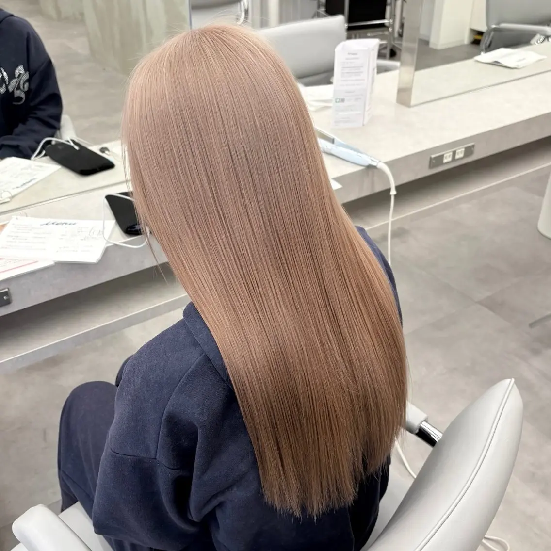 ロング カラー カット ヘアカラー 🍀透明感ナチュラル カラー🍀じゅんのヘアスタイル