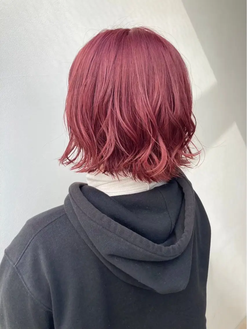 カラー Haruka🐈‍⬛ 暖色・艶カラーのヘアスタイル