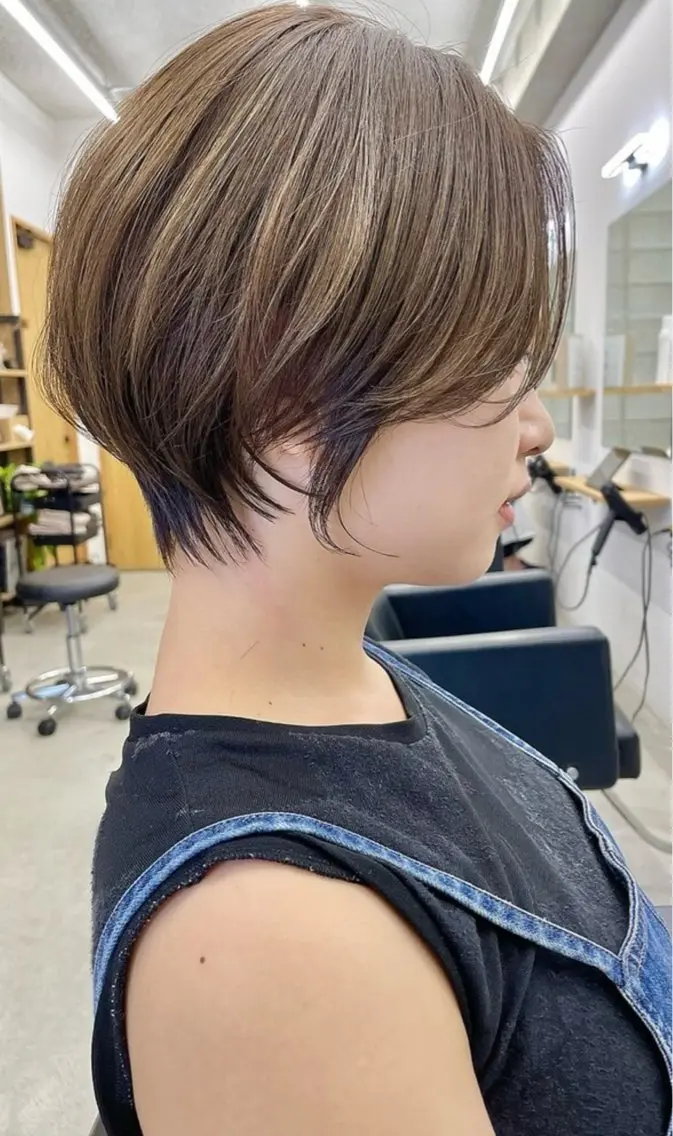 【限定クーポン】ショートボブカット＋トリートメントの写真