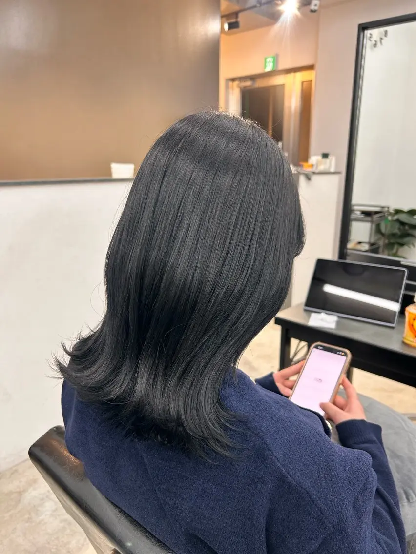 ミディアム カット ヘアカラー ボブ/暖色カラー 🎧 kei 🎀のヘアスタイル