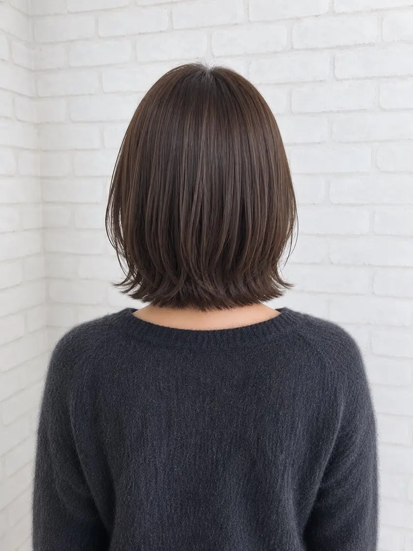 ショート カラー ボブレイヤー 透明感カラー ボブ くびれヘア 韓国風ヘア カット ヘアカラー 【韓国風特化】 池田一之のヘアスタイル