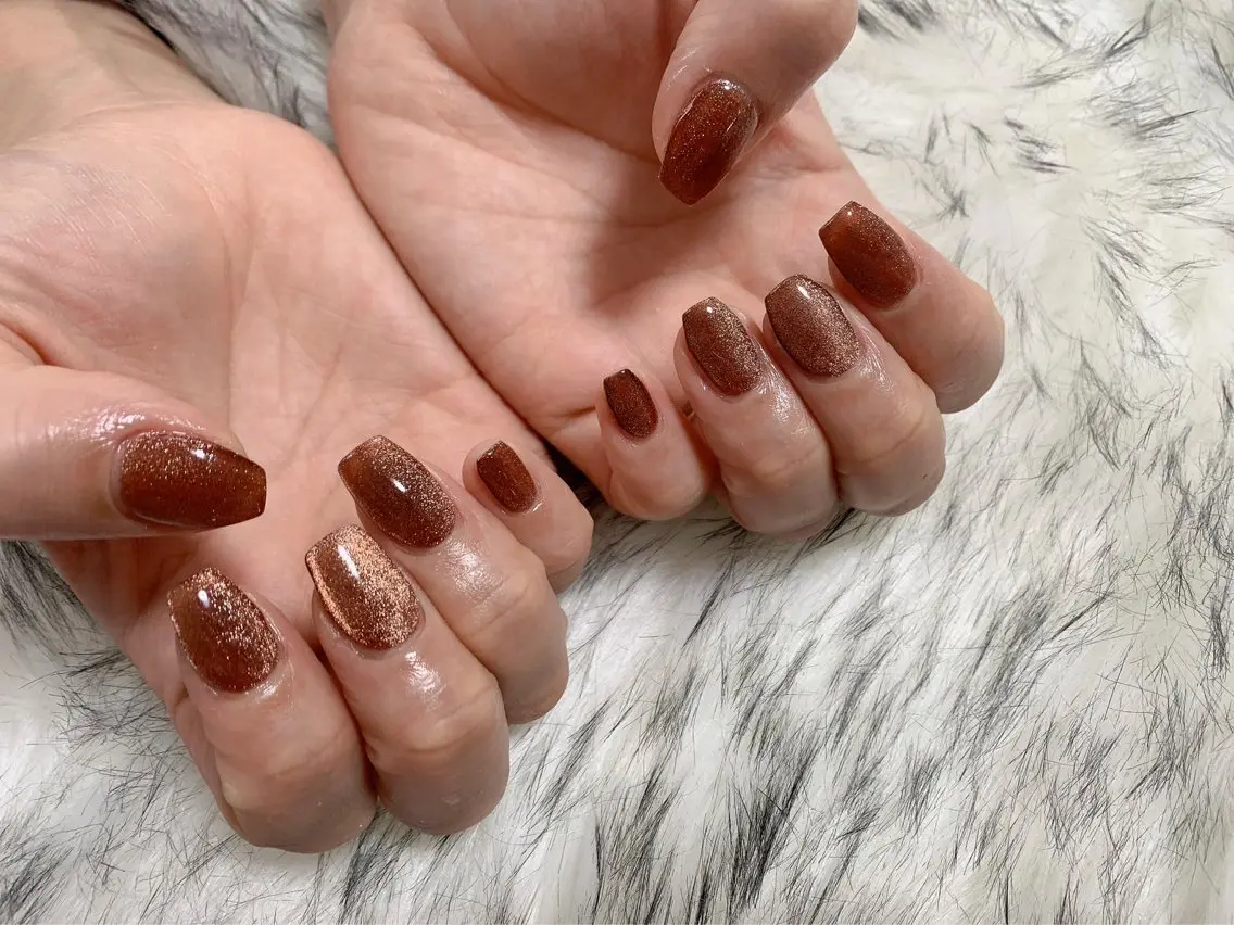 ネイル オーロラネイル フットネイル フレンチネイル ジェルネイル 韓国ネイル ハンドネイル mogunail &blowのネイルデザイン