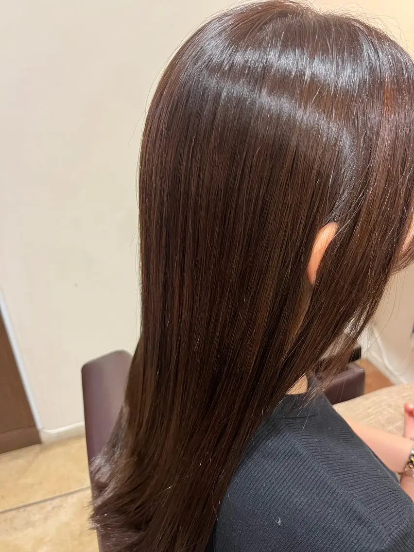 カット＋カラー+2ステップトリートメント+10分ヘッドスパの写真