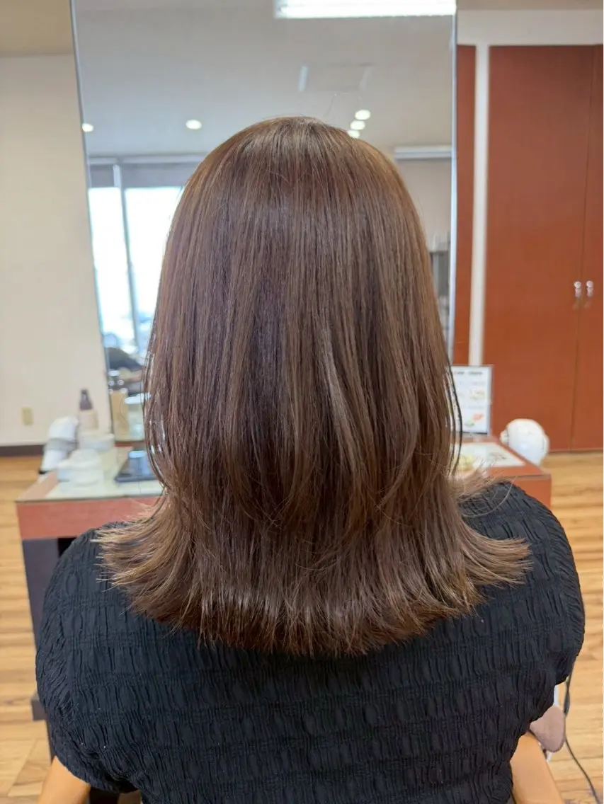 ミディアム ヘアカラー début/ 裕登のヘアスタイル