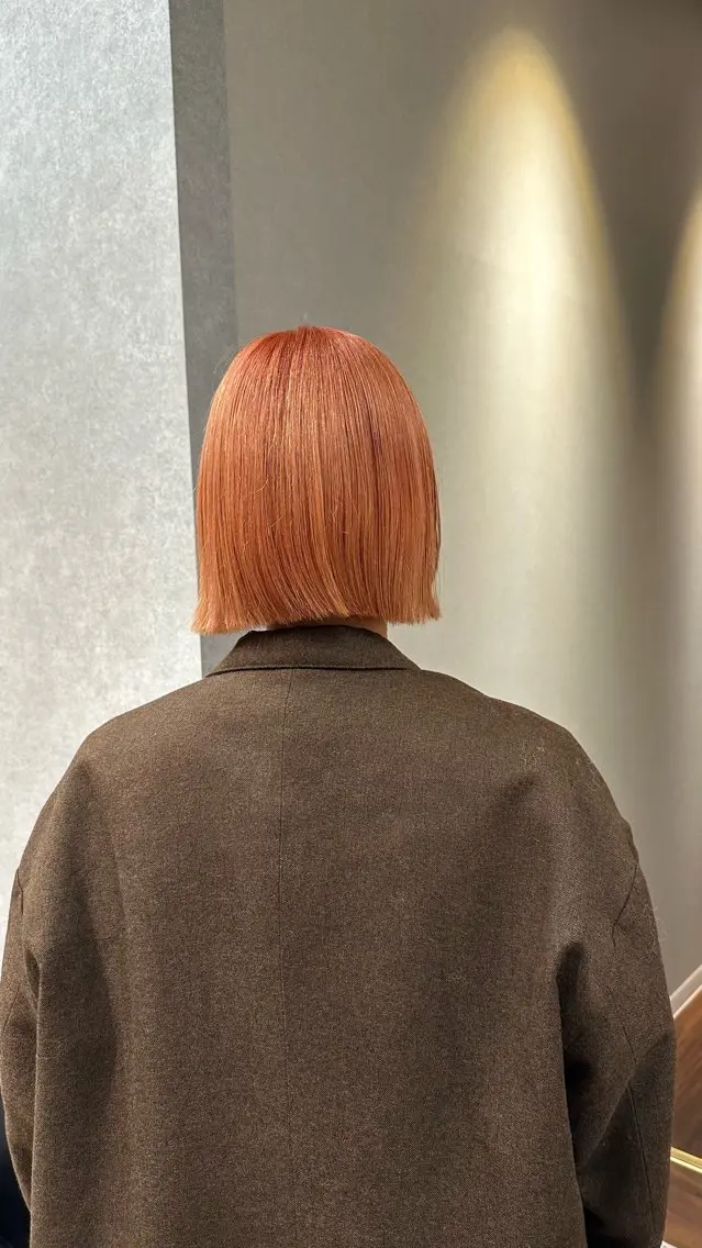 ミディアム カラー ブリーチ 熊本市東区 /Ririkaのヘアスタイル