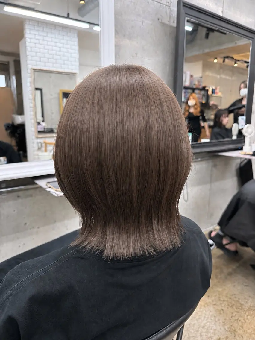 《ブリーチなしダブルカラー・プレミアムミルボンTR》ナノバブル付き✨の写真