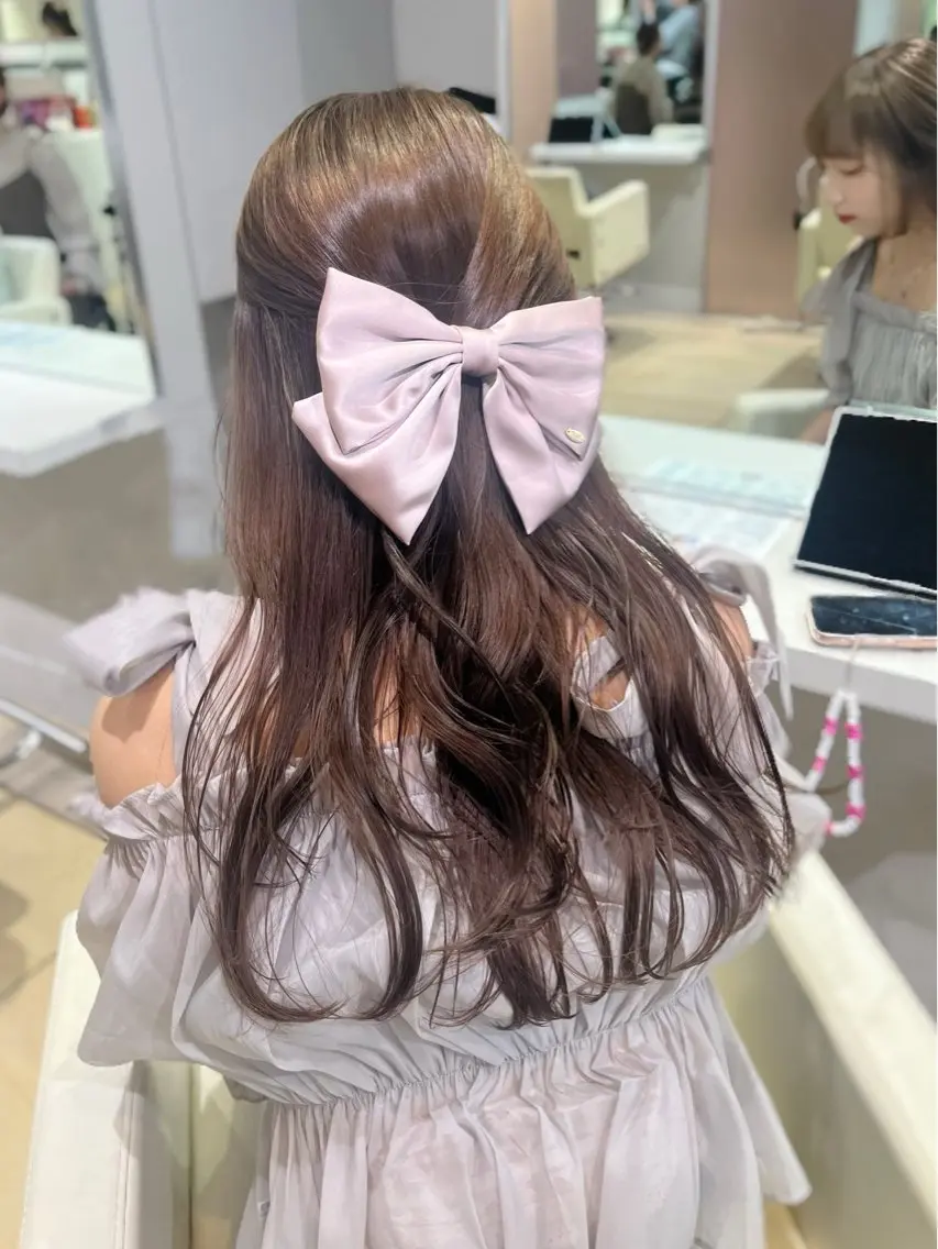 ロング 大村 恋美のヘアスタイル