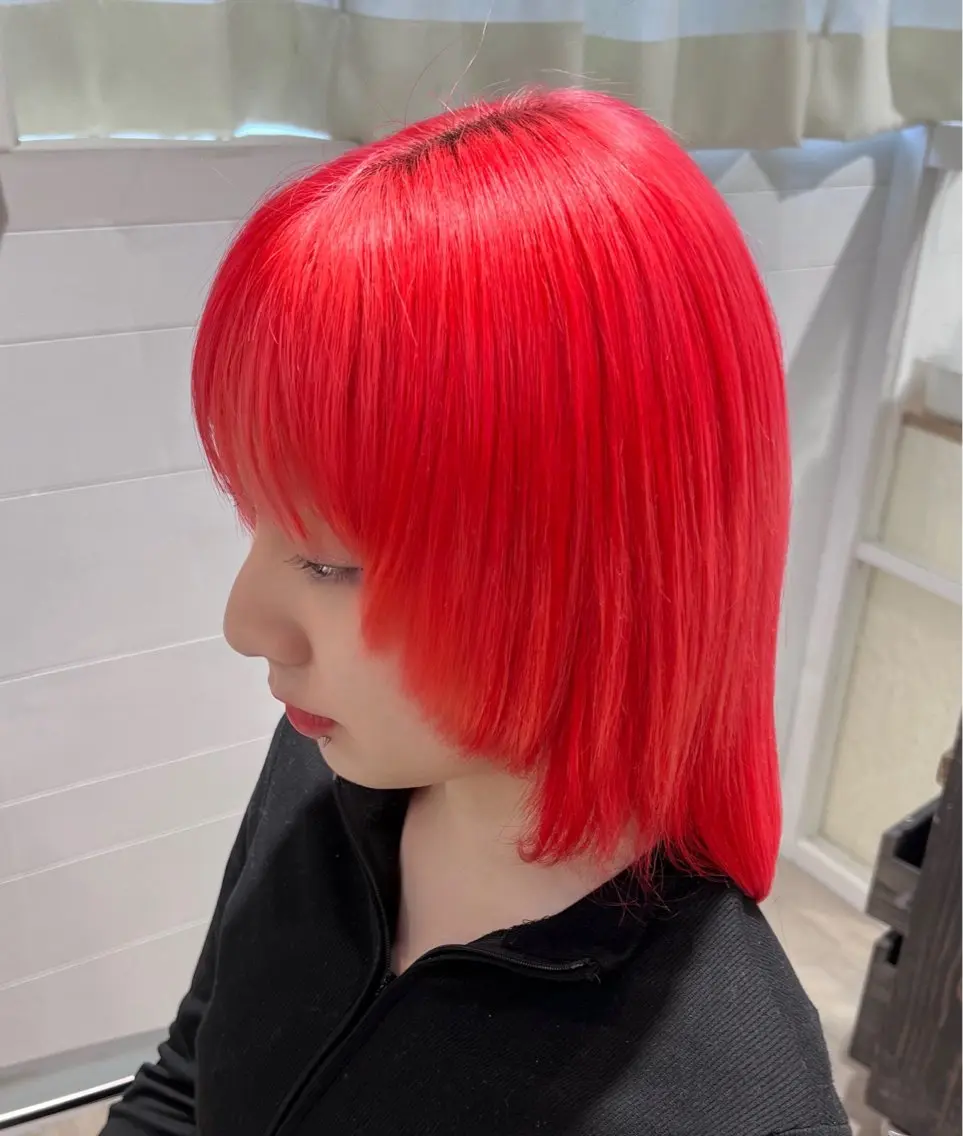 ミディアム モデル募集 セイノチヒロのヘアスタイル