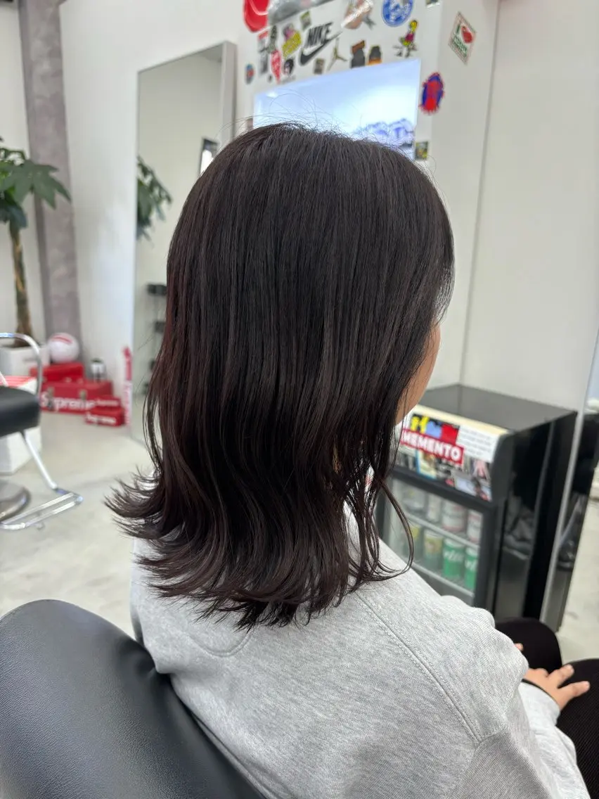 【2番人気クーポン】外国人風アディクシーカラー+ Aujua 1step treatment✨の写真