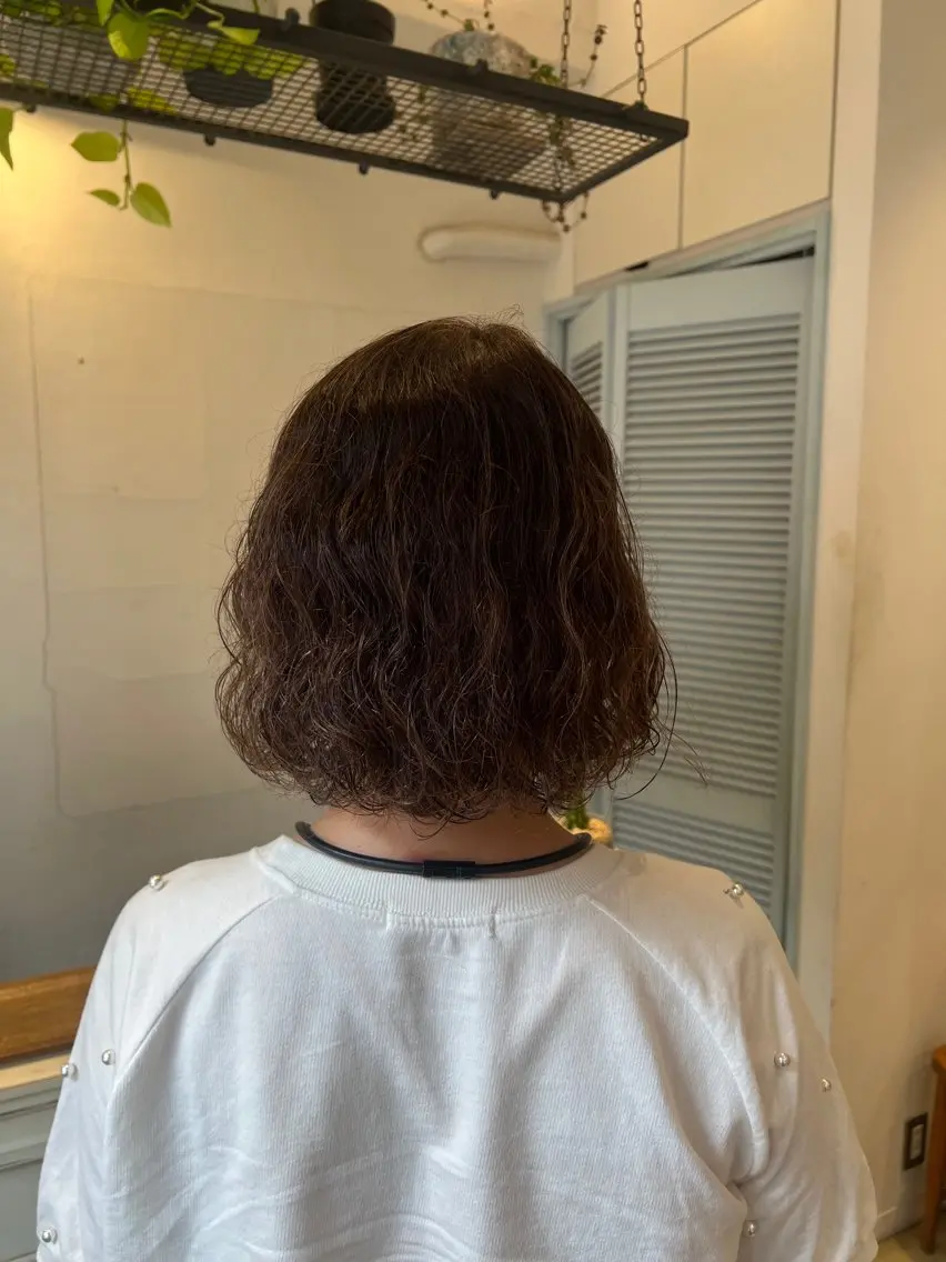 ショート カット パーマ FLYCKA minoru🪐のヘアスタイル
