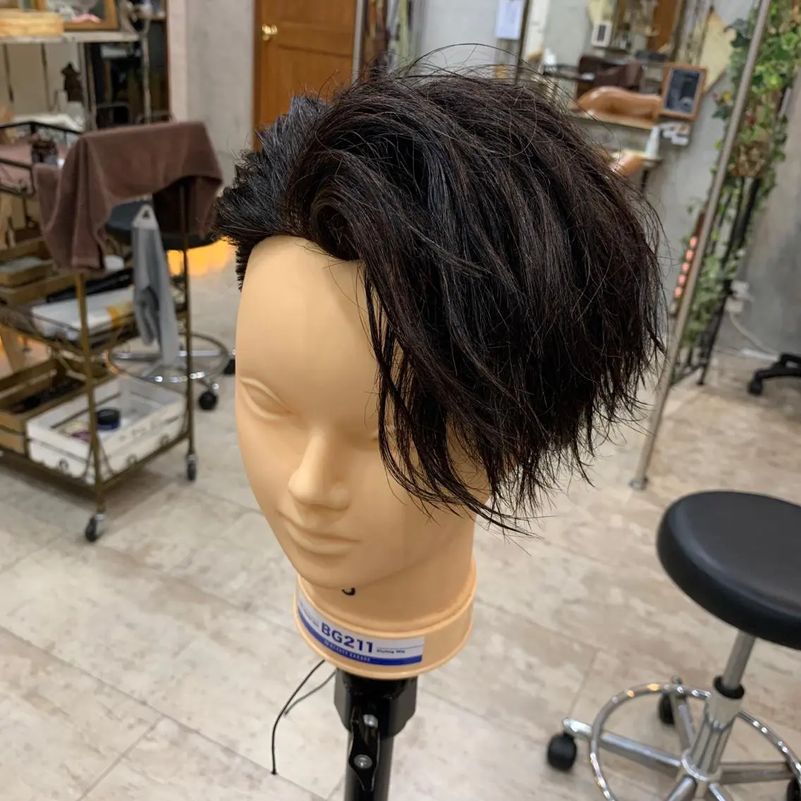 ヘアアレンジ メンズ カット スパのヘアスタイル