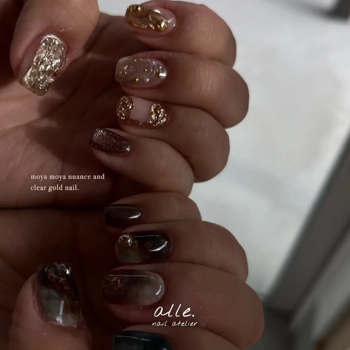 ネイル ハンドネイル atelier alle.のネイルデザイン