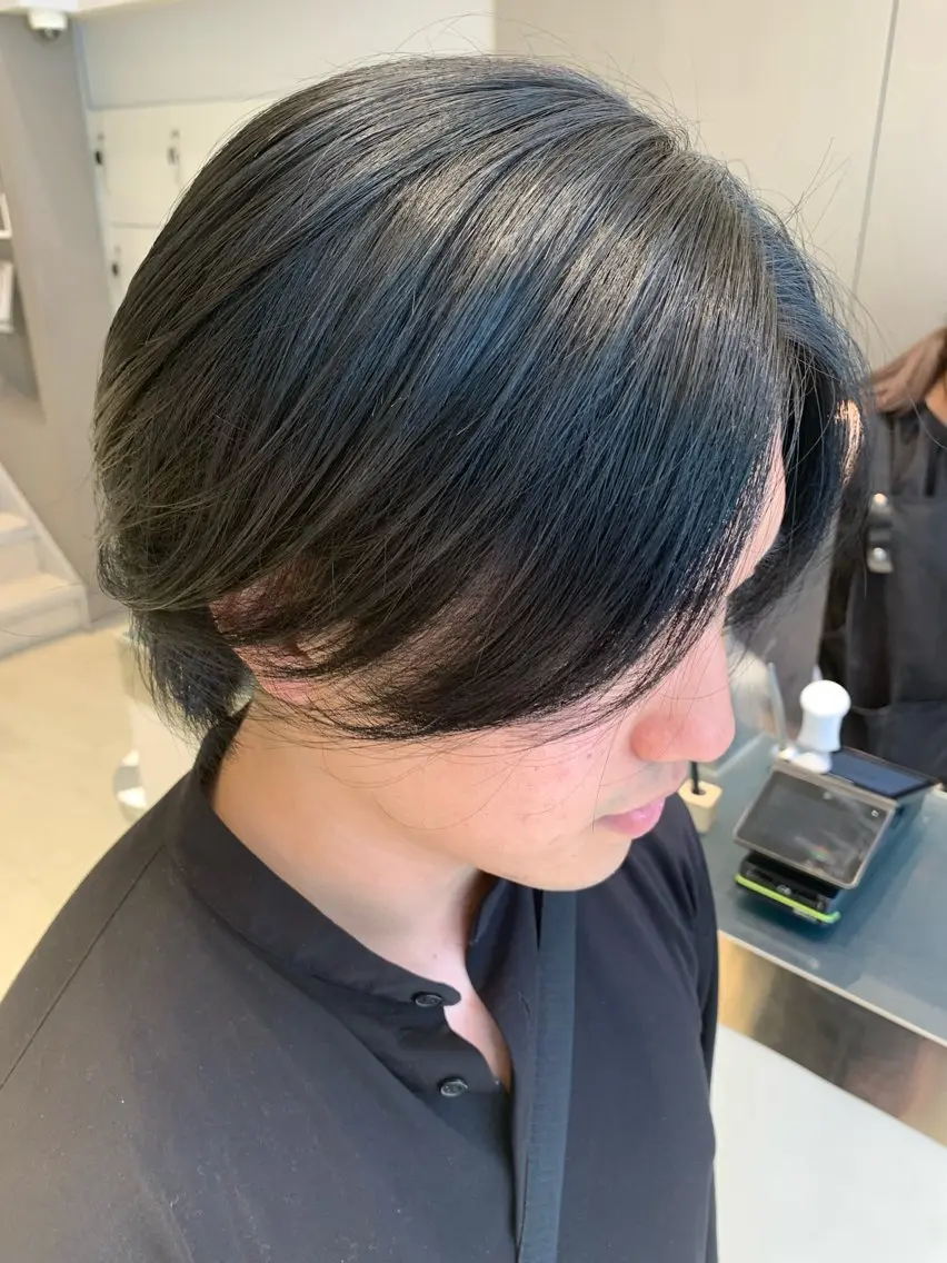 再来用✨メンズメニュー✨🔥再現性カット➕ケアカラー➕艶トリートメント‼️炭酸泉+スペシャルシャンプー✨フルケア✨の写真