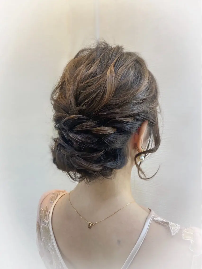 ヘアアレンジ hair make もりした ゆうのヘアスタイル
