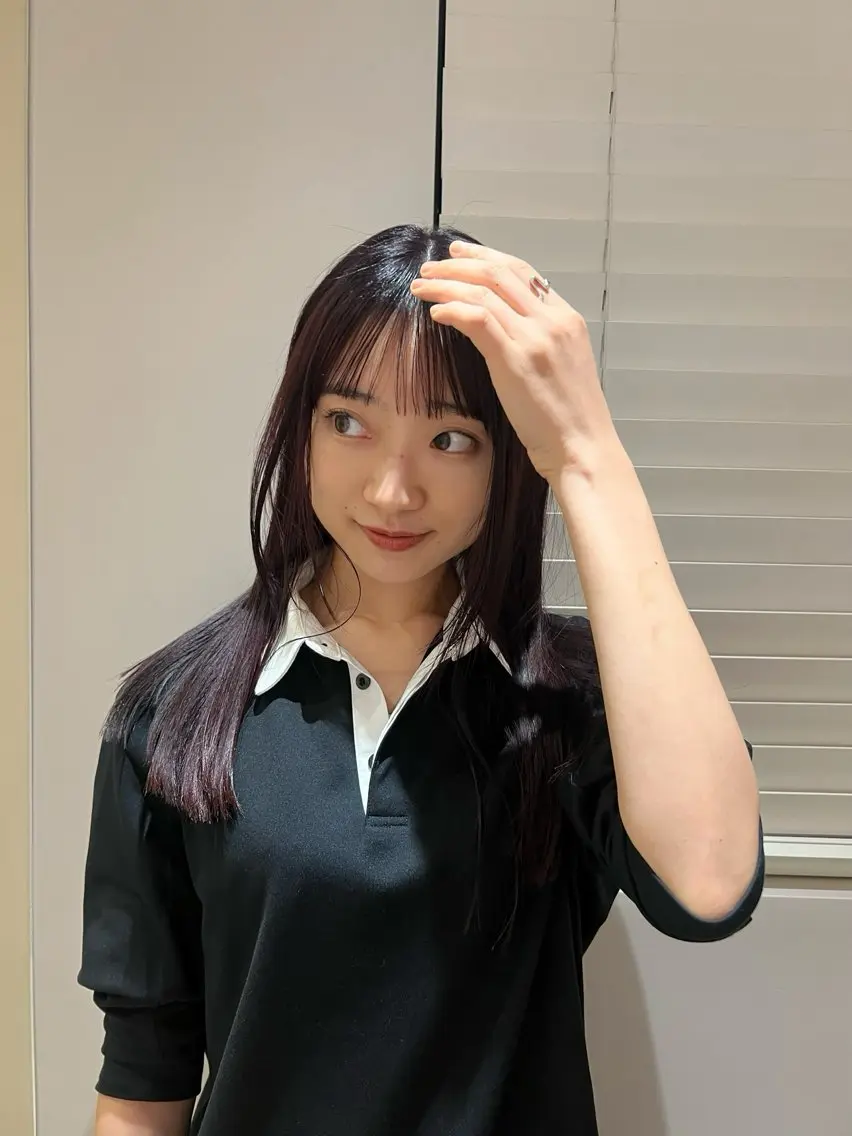 ロング M E I  🪷 似合わせヘルシーヘアのヘアスタイル