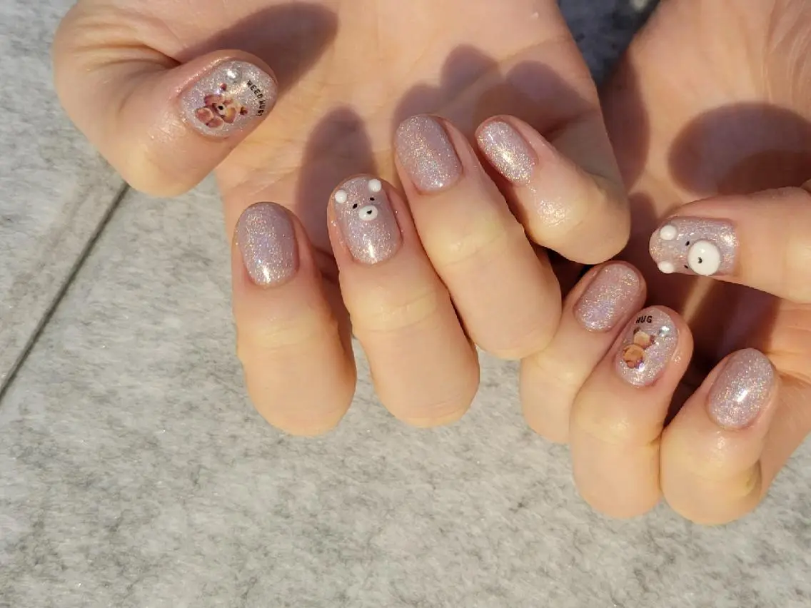 ネイル 💜bora .のネイルデザイン