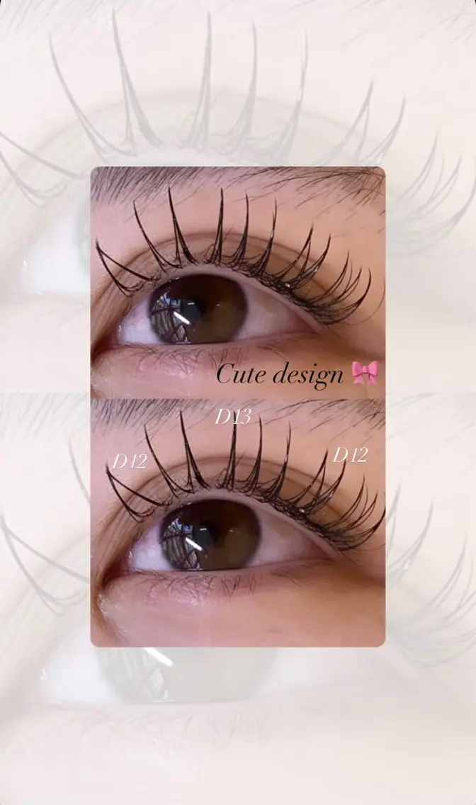 マツエク・マツパ マツエク eyelist 福原のマツエク・マツパデザイン