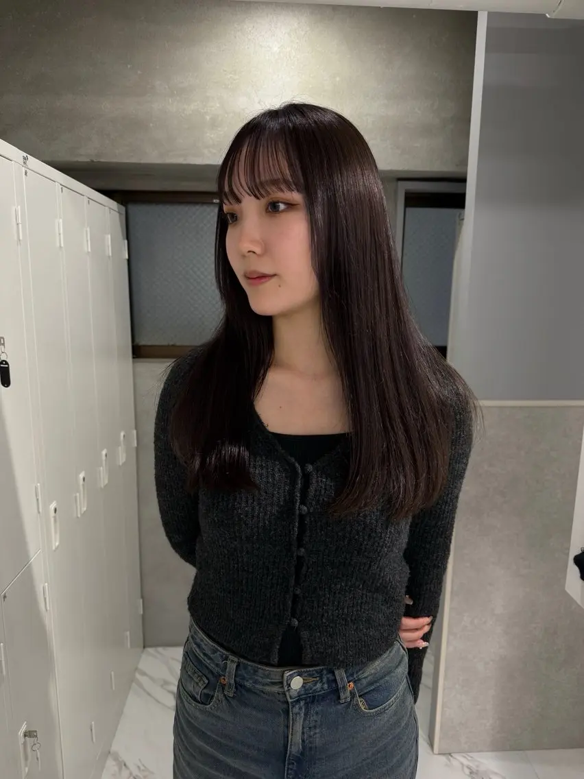 sena⌇ベージュ⌇ ブリーチなしWカラーのヘアスタイル