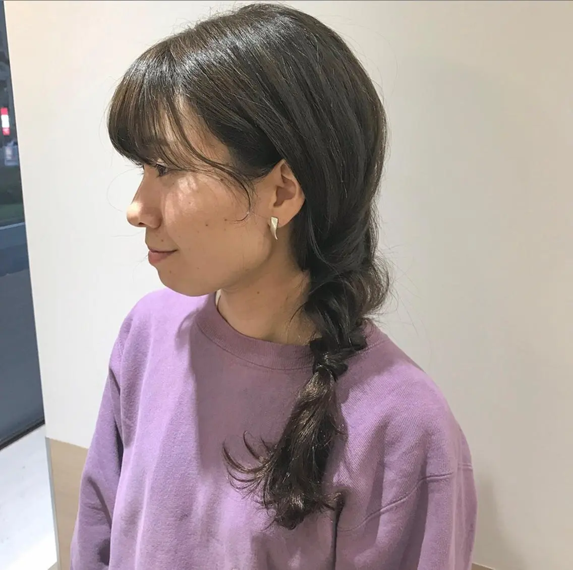 セミロング 大阪ヴィーガンサロン KANAKOのヘアスタイル