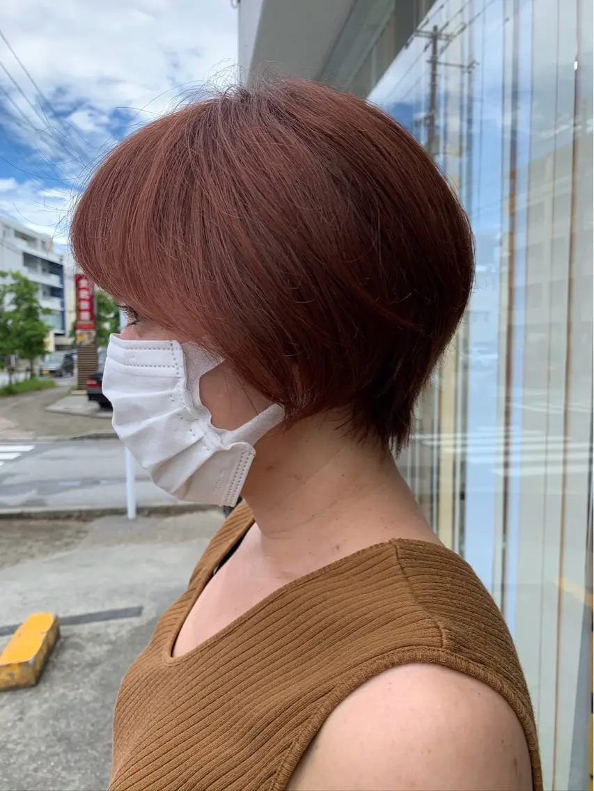 ladies cut (ショート限定)の写真