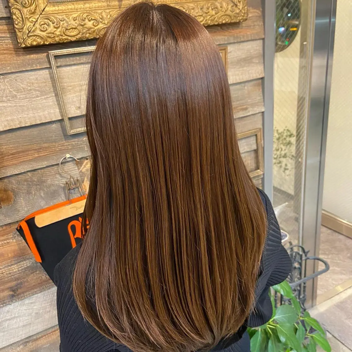 ロング カラー トリートメント ヘアカラー トリートメント 川崎 かなでのヘアスタイル