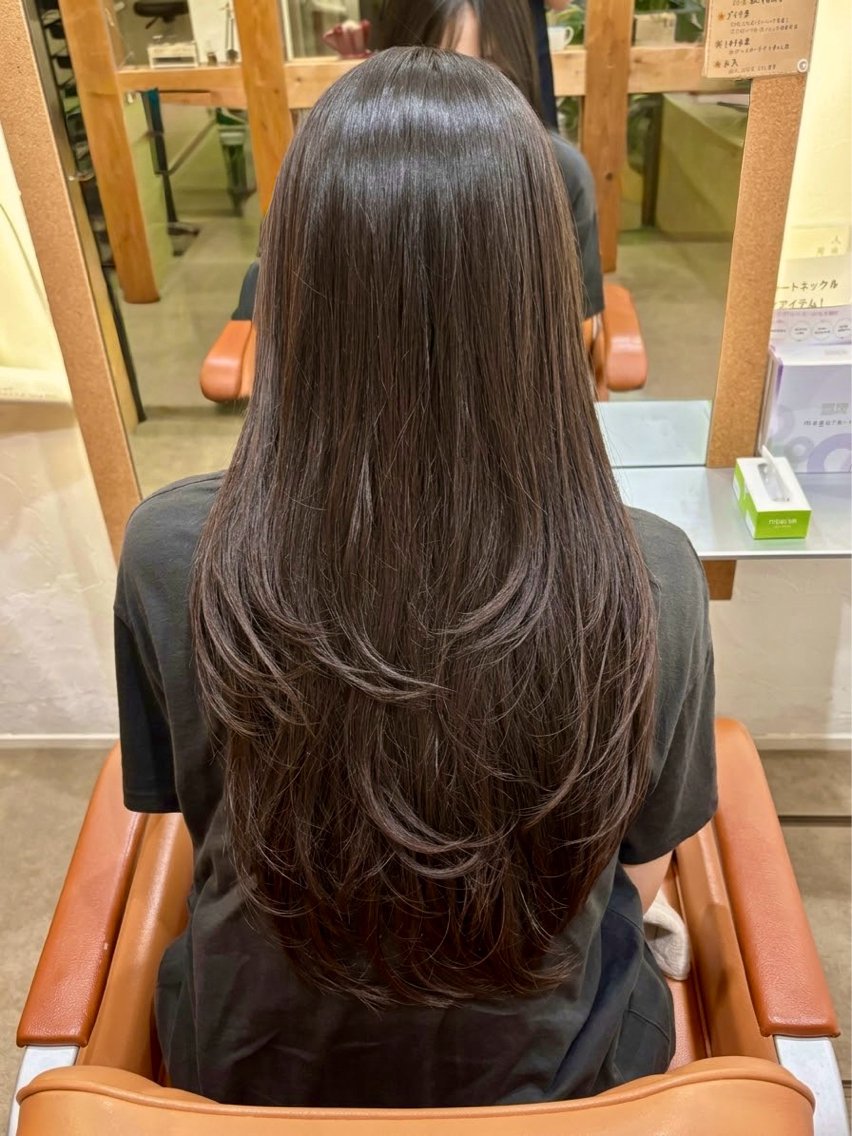 ロング 安井 達彦のヘアスタイル
