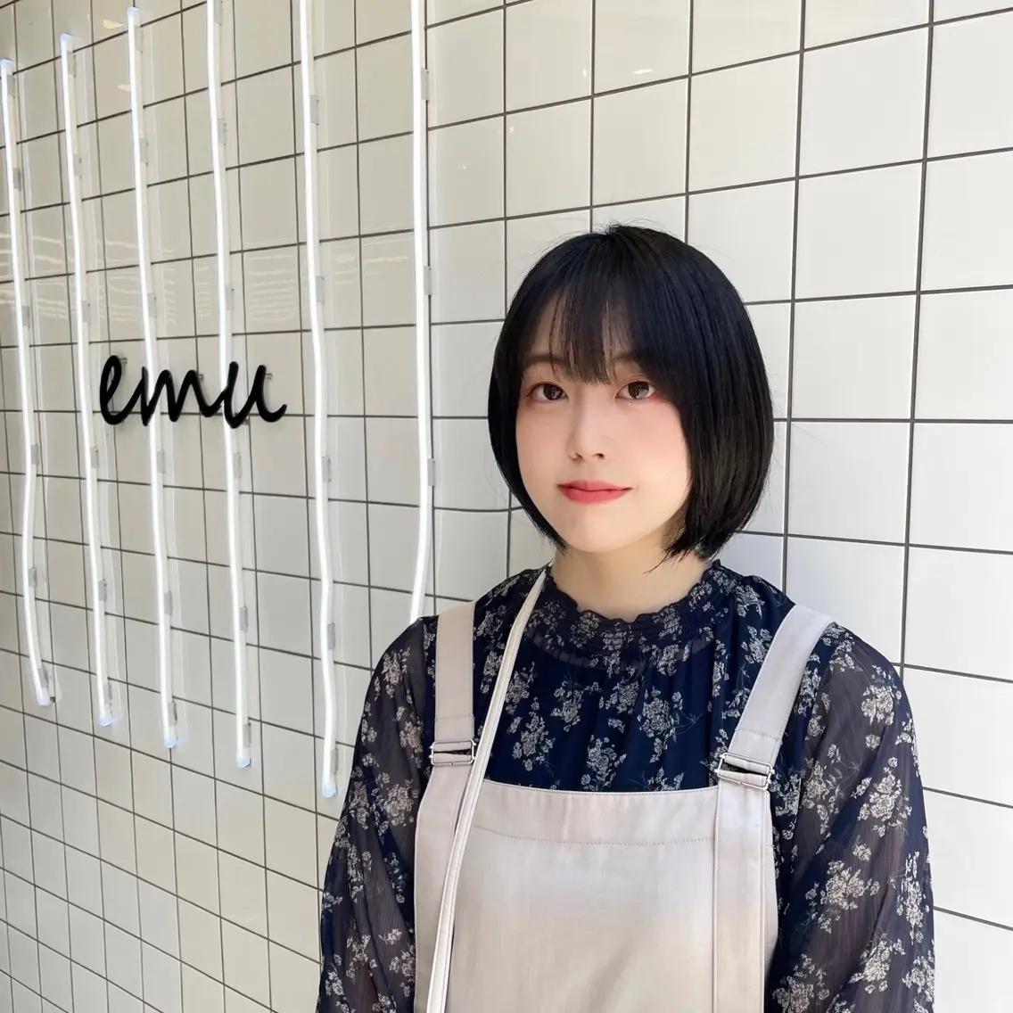 ミディアム カラー パーマ ヘアアレンジ メンズ mona/ ストレートスタイル✨のヘアスタイル