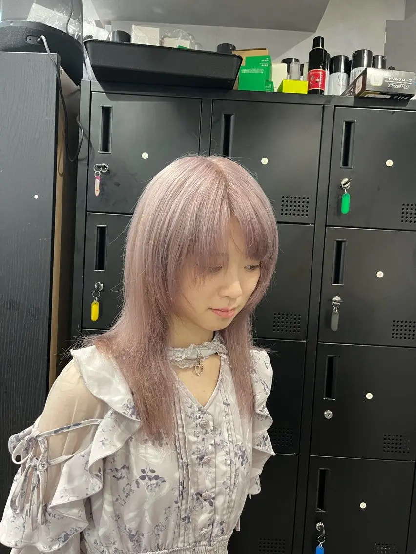 カラー D· dreamのヘアスタイル
