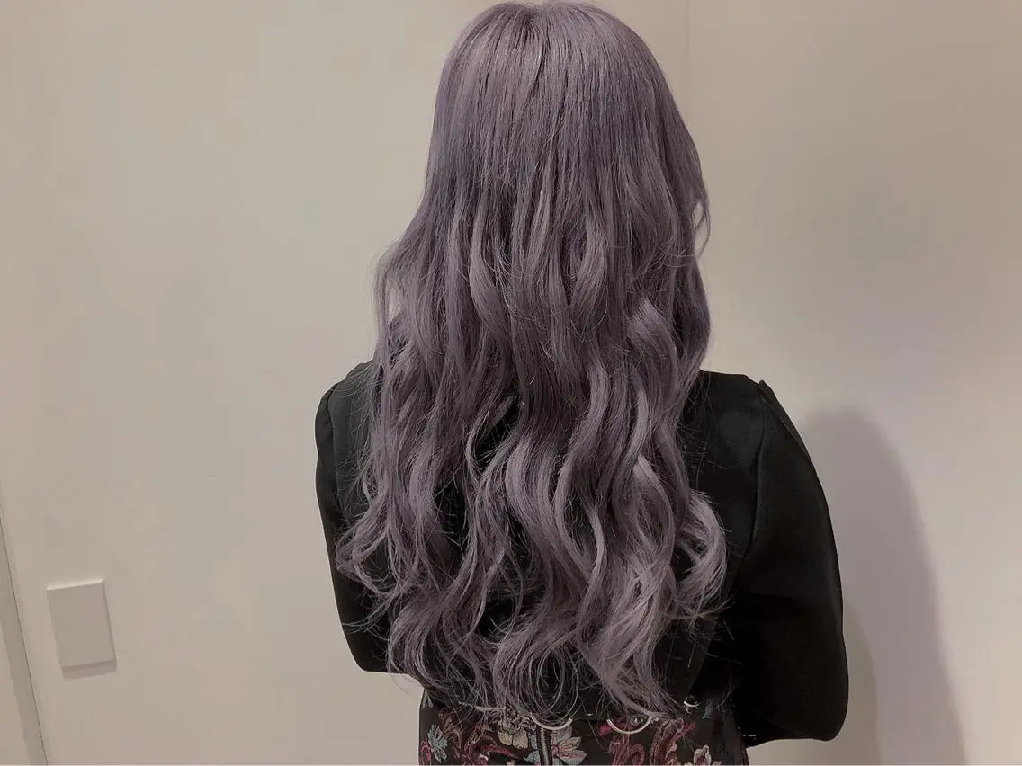 ロング カラー ブリーチ ケアブリーチ ハイトーンカラー 美髪クリエイター マリアのヘアスタイル