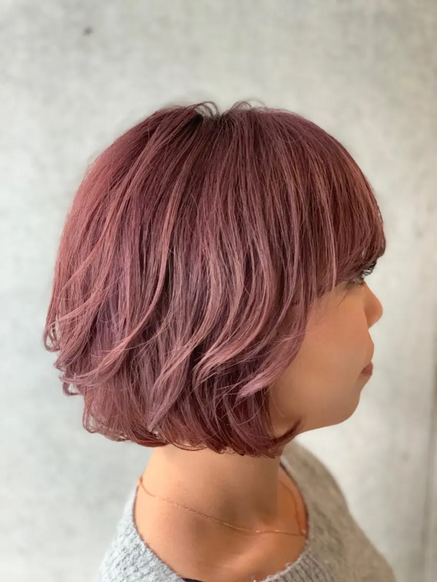 超ダメージレスダブルカラー＋カット✨撮影させて頂ける方に限ります😊＋¥2000でトリートメントもOK✨の写真