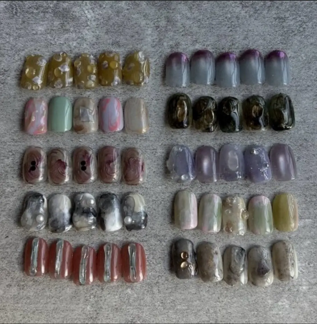 ネイル ハンドネイル kanatsu yorikoのネイルデザイン