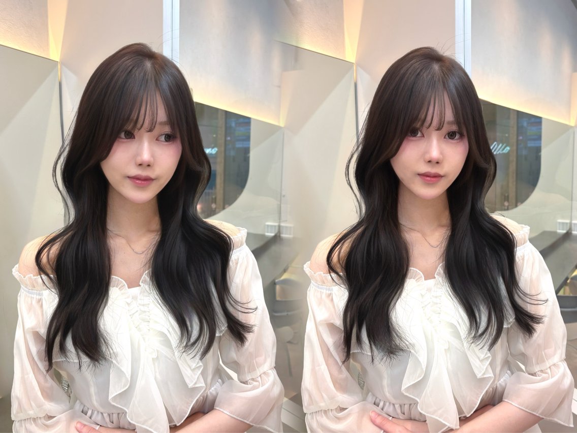 ロング ロングレイヤー レイヤーカット ロング HARUKA/ 韓国フェミニン🍀のヘアスタイル