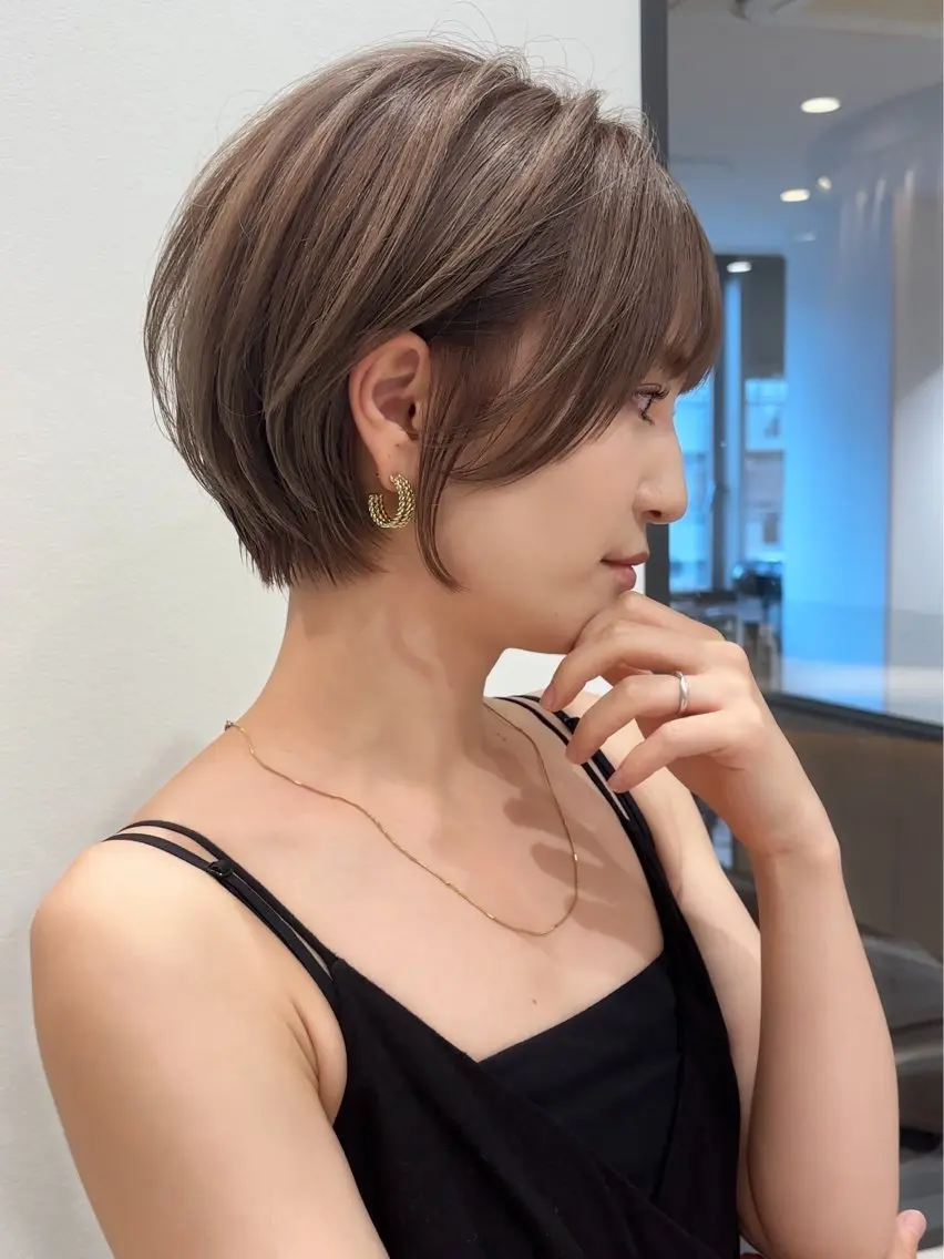 ショート ✨大川 錬✨ -7歳若返りショートのヘアスタイル