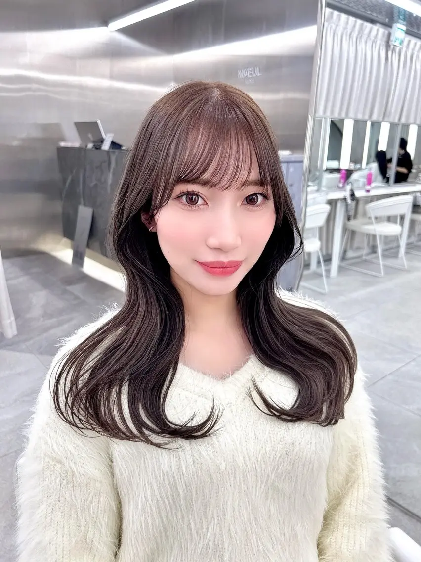 ロング カラー 名古屋/レイヤー 島原 由璃のヘアスタイル