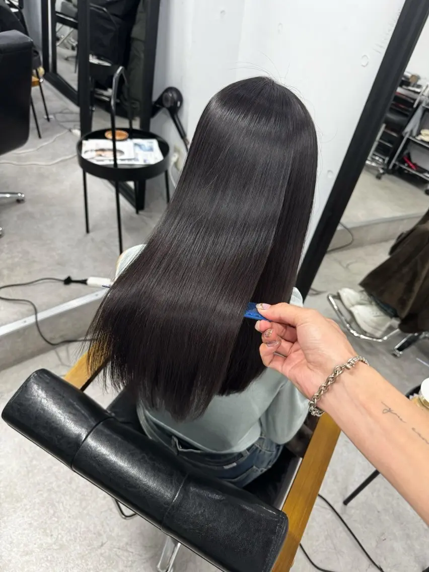 縮毛矯正 mihoko/ ニュアンスパーマのヘアスタイル