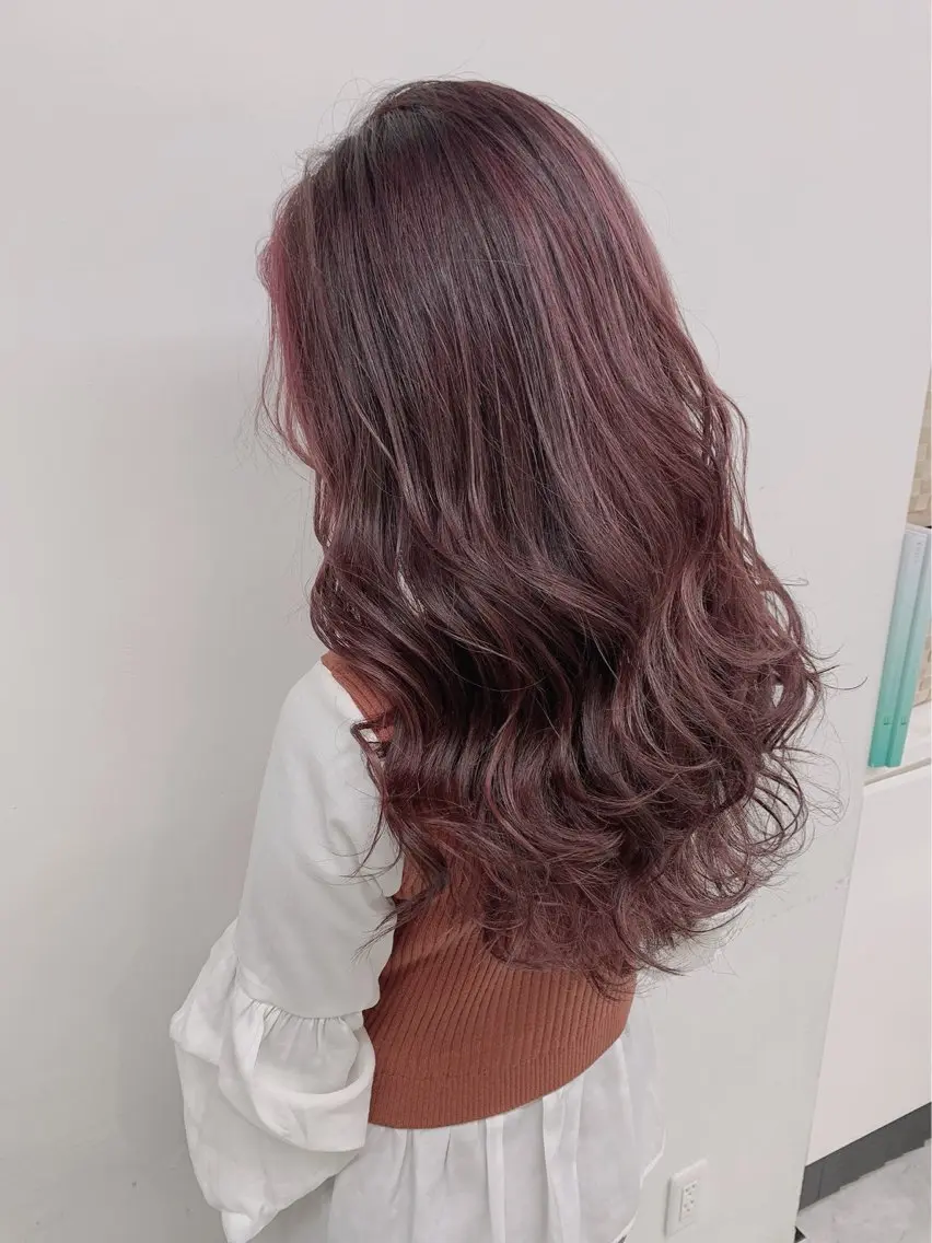 セミロング カラー 透明感・艶髪 🫧齋藤拓未🫧のヘアスタイル