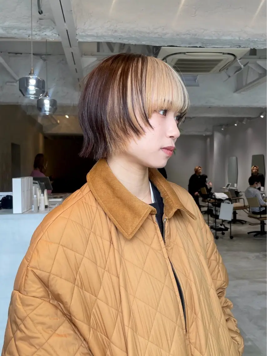 ショート 中村 玲音のヘアスタイル